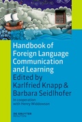 Cover: Handbook of Foreign Language Communication and Learning - De Gruyter Mouton