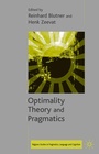 Cover: Optimality Theory and Pragmatics - Palgrave Macmillan