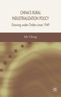 Cover: China's Rural Industrialization Policy - Palgrave Macmillan