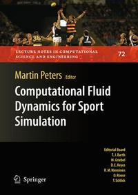 Enlarge image Cover: Computational Fluid Dynamics for Sport Simulation - Springer