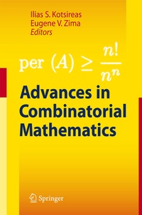 Enlarge image Cover: Advances in Combinatorial Mathematics - Springer