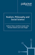 Cover: Realism, Philosophy and Social Science - Palgrave Macmillan