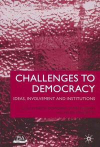 Abbildung von: Challenges to Democracy - Palgrave Macmillan