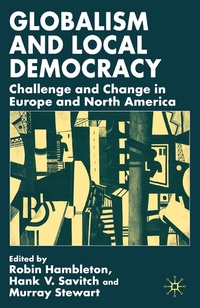 Enlarge image Cover: Globalism and Local Democracy - Palgrave Macmillan