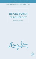 Cover: A Henry James Chronology - Palgrave Macmillan