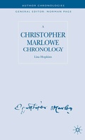 Cover: A Christopher Marlowe Chronology - Palgrave Macmillan