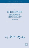Cover: A Christopher Marlowe Chronology - Palgrave Macmillan
