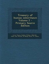 Enlarge image Cover: Treasury of Human Inheritance Volume 2 - Primary Source Edition - Nabu Press