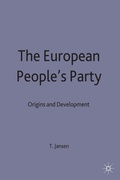 Cover: The European People's Party - Palgrave Macmillan
