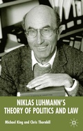 Cover: Niklas Luhmann's Theory of Politics and Law - Palgrave Macmillan