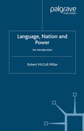 Cover: Language, Nation and Power - Palgrave Macmillan