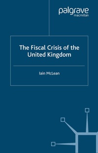 Abbildung von: The Fiscal Crisis of the United Kingdom - Palgrave Macmillan