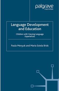 Abbildung von: Language Development and Education - Palgrave Macmillan