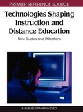 Cover: Technologies Shaping Instruction and Distance Education - Information Science Reference
