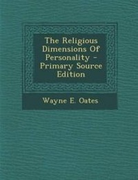 Enlarge image Cover: The Religious Dimensions of Personality - Nabu Press
