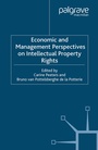 Cover: Economic and Management Perspectives on Intellectual Property Rights - Palgrave Macmillan