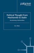 Cover: Political Thought From Machiavelli to Stalin - Palgrave Macmillan