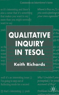 Enlarge image Cover: Qualitative Inquiry in TESOL - Palgrave Macmillan