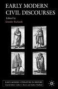 Cover: Early Modern Civil Discourses - Palgrave Macmillan