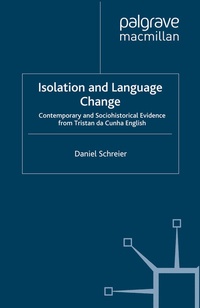 Enlarge image Cover: Isolation and Language Change - Palgrave Macmillan