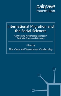Abbildung von: International Migration and the Social Sciences - Palgrave Macmillan