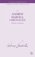 Cover: Andrew Marvell Chronology - Palgrave Macmillan
