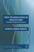 Abbildung von: New Technologies in Health Care - Palgrave Macmillan