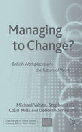 Cover: Managing To Change? - Palgrave Macmillan
