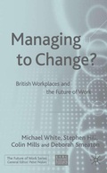 Cover: Managing To Change? - Palgrave Macmillan