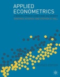 Cover: Applied Econometrics - Palgrave Macmillan