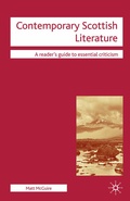 Cover: Contemporary Scottish Literature - Red Globe Press