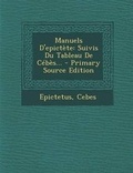 Cover: Manuels D'epictete - Nabu Press
