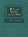 Cover: El Paraiso Perdido - Nabu Press
