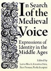 Enlarge image Cover: In Search of the Medieval Voice - Cambridge Scholars Publishing