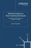 Cover: Political Culture in Post-Communist Russia - Palgrave Macmillan