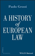 Cover: A History of European Law - Wiley