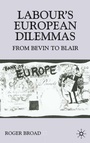 Cover: Labour's European Dilemmas - Palgrave Macmillan