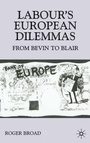 Cover: Labour's European Dilemmas - Palgrave Macmillan