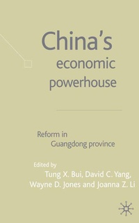 Enlarge image Cover: China's Economic Powerhouse - Palgrave Macmillan