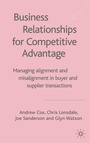 Cover: Business Relationships for Competitive Advantage - Palgrave Macmillan