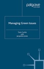 Cover: Managing Green Issues - Palgrave Macmillan