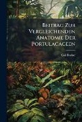 Cover: Beitrag Zur Vergleichenden Anatomie Der Portulacaceen - Nabu Press