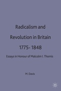 Cover: Radicalism and Revolution in Britain 1775-1848 - Palgrave Macmillan