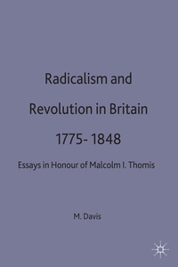 Enlarge image Cover: Radicalism and Revolution in Britain 1775-1848 - Palgrave Macmillan