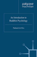 Cover: An Introduction to Buddhist Psychology - Palgrave Macmillan