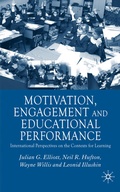 Cover: Motivation, Engagement and Educational Performance - Palgrave Macmillan