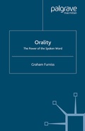 Cover: Orality - Palgrave Macmillan