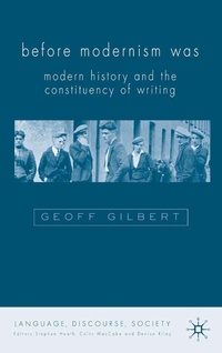 Enlarge image Cover: Before Modernism Was - Palgrave Macmillan
