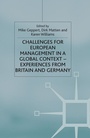 Cover: Challenges for European Management in a Global Context - Palgrave Macmillan