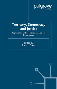 Enlarge image Cover: Territory, Democracy and Justice - Palgrave Macmillan